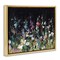 Stupell Industries Dark Garden Meadow Framed Floater Canvas Wall Art Design by Danhui Nai